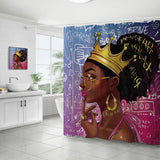 DIGITAL PRINTING BATHROOM SHOWER CURTAIN_CWMM1788
