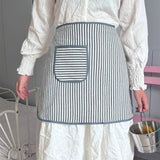 Towel Fabric Small And Fresh Half-Body Apron_Cwmm5811