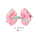 HALLOWEEN KIDS BOW HAIR CLIP CARTOON PARTY_CWAHA6688