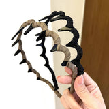 SIMPLE NON SLIP TOOTHED WAVY HEADBAND_CWAHA2844