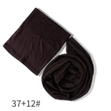 NEW STYLE PLEATED DRAWSTRING CHIFFON HEADSCARF_CWASC2434