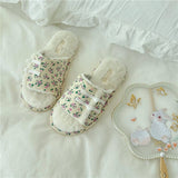 QIPAO BUTTONED WINTER OPEN TOE HOME SLIPPERS_CWMM2988