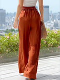Loose Summer Wide Leg Pants ??Casual Lightweight Trousers for Women