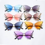 STYLISH LARGE FRAME BUTTERFLY DIAMOND SUNGLASSES_CWASG0192