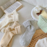 NEW AUTUMN AND WINTER CANDY COLOR THICK SOCKS_CWMS0869