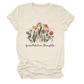 Wome Casual Crew Neck T-Shirt Soft Fit_Cwtts1488