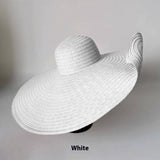 SUMMER OVERSIZED BRIM STRAW HAT FOR WOMEN_CWAH3399
