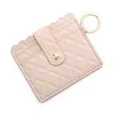 PU LEATHER WALLET WITH ID CARD KEY RING HOLDER_CWAB4935