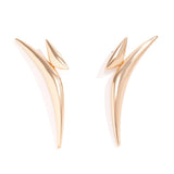 SIMPLE DESIGN POINTED EARRINGS_CWAJE1150
