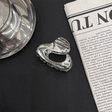 IRREGULAR METAL HAIR CLAW TRENDY HIGH PONY CLIP_CWAHA0288