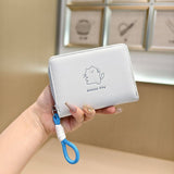 New Cute Cartoon Bear 2-Fold Wallet_Cwab06272