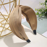 RETRO SOLID COLOR HIGH SKULL HEADBAND_CWAHA1685