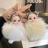 CUTE PRINCESS DOLL CAR KEYCHAIN BAG PENDANT_CWMM2583