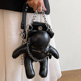 FASHION CUTE BEAR ONE SHOULDER CHAIN BAG_CWAB0988