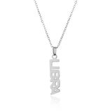 CLAVICLE CHAIN TWELVE ZODIAC TITANIUM NECKLACE_CWMM2717
