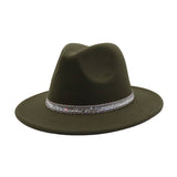 BRITISH STYLE WOOL FEDORA HAT UNISEX RETRO HAT_CWAH04391