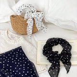 CHIFFON SCARF VERSATILE NECK WRAP HAIR ACCESSORY_CWASC1977