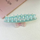 COLORBLOCK BOW ACETATE HAIR CLAW SWEET CHIC CLIP_CWAHA1341