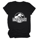 SUMMER CREW NECK TEE FUNNY TEACHING DESIGN_CWTTS1497