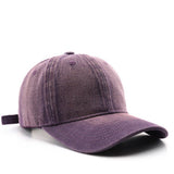 AUTUMN WINTER WASHED DENIM BASEBALL CAP UNISEX_CWAH2824