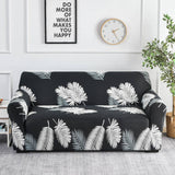 STRETCH SOFA COVER SOLID PRINT ALL IN ONE FIT_CWMM8309