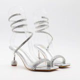 STYLISH SPIRAL STRAP HIGH HEEL SANDALS_CWSHS0598