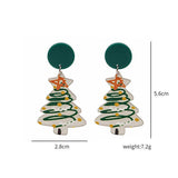 CHRISTMAS CARTOON SWEET DESIGN EARRINGS_CWAJE1837