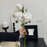 Vintage Dried-Look 3-Head Artificial Roses_Cwmm6464