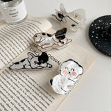 FRENCH CARTOON DOG HAIR CLAW CUTE PUPPY MINI CLIP_CWAHA5709