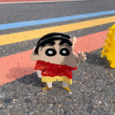 CRAYON SHIN CHAN CUTE UNIQUE PUZZLE HAIRPIN_CWAHA2144