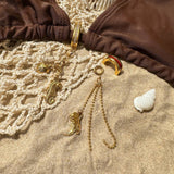 STAINLESS STEEL GOLD JEWELRY ACCESSORIESDIY PENDANT_CWMM4695