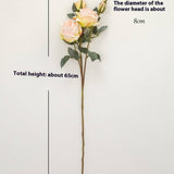 BURNT EDGE SHEENA ROSE BOUQUET FOR WEDDING DECOR_CWMM6526