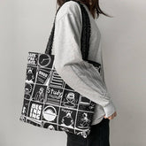 Stylish Large Capacity Printed Shoulder Bag_Cwab2178
