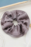 MALIST SENSE SILK SOLID COLOR SCRUNCHIE_CWAHA0179