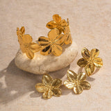 BEACH FLOWERS LIGHT LUXURY AND VERSATILE EARRINGS_CWAJE1358