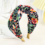 SPRING AND SUMMER FOREST PRINT CROSS HEADBANDS_CWAHA1145