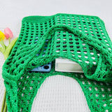 Cwab1953_Knitted Hollowed Out Tote Bag