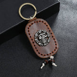 MENS DOUBLE SIDED SKULL CAR KEYCHAIN_CWMM5022