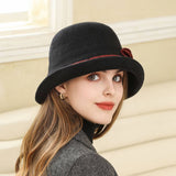 Vintage Style Wide Brimmed Fedora Hat_Cwah1976