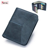 Vintage Anti-Theft Multifunctional Leather Wallet_Cwab3821