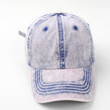 SPRING COTTON COLOR BLOCK BASEBALL CAP CWAH1144