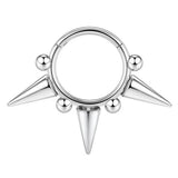 Titanium Cone Stud Seamless Nose Piercing_Cwmm9515