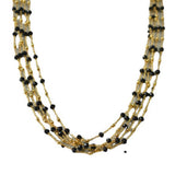 SPACER BEADS MULTI LAYER BEADED NECKLACE_CWAJE2130
