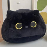 CUTE BLACK CAT PLUSH TOY PILLOW_CWMM0862