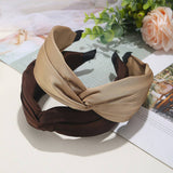 RETRO SOLID COLOR HIGH SKULL HEADBAND_CWAHA1685