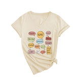 Women Teaching Teev Neck Teacher Shirt_Cwttsl0478