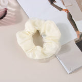 SIMPLE AND LOVELY SMILING FACE HAIR RING HAIR ROPE_CWAHA0457