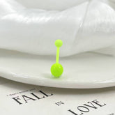 GLOW IN DARK BELLY RING UV FLEXIBLE BAR_CWMM9184