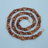 47IN ACRYLIC CROSSBODY CHAIN PHONE BAG STRAP_CWMM5102