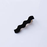 Wavy Acetate Hair Clip Simple Chic Side Bang Pin